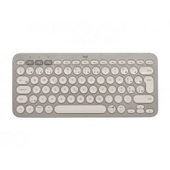 Logitech Bluetooth K380 Multi-Device Keyboard, SAND - RUS